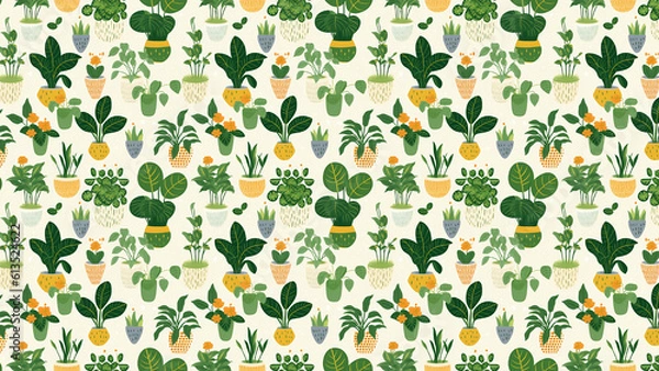 Obraz Flowers Background (Generative AI)