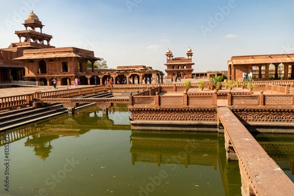 Obraz Agra,Utter Pradesh  India. Diwan E Khas,  march 28.2023 also known as the Hall of Private Audiences