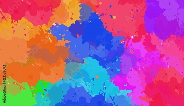 Fototapeta Background abstract.background colors illustration texture art.and Graphic artistic watercolor color colorful paint. Acrylic pastel beautiful soft smooth.and Splash stroke drip splattered designwallpa