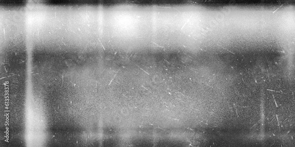 Obraz Vintage w trudnej sytuacji, stare wycieki światła fotograficznego, ziarno filmu, kurz i zarysowania przezroczystą nakładkę tekstur z obramowaniem winietowym. Dirty Grunge Analog 8K Widescreen Effre Effect Tło z przestrzenią kopiowania.