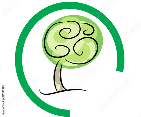 Obraz tree with leaves