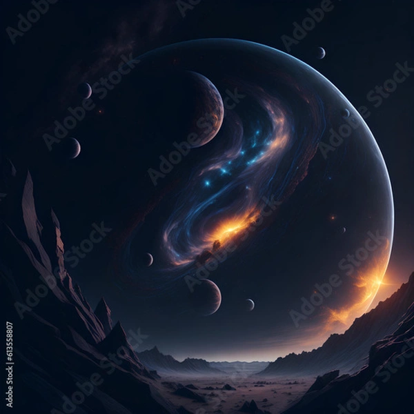 Obraz Planet in space