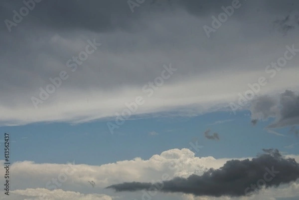 Obraz 嵐が迫るときの空