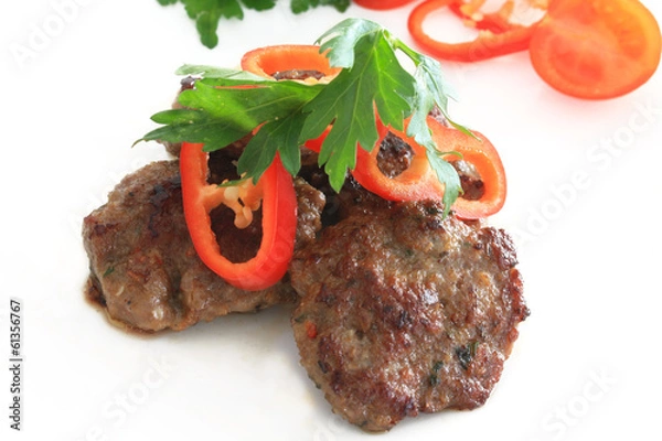 Obraz meatball with tomatoes