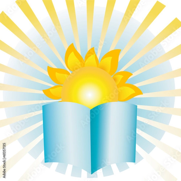 Obraz Book sun