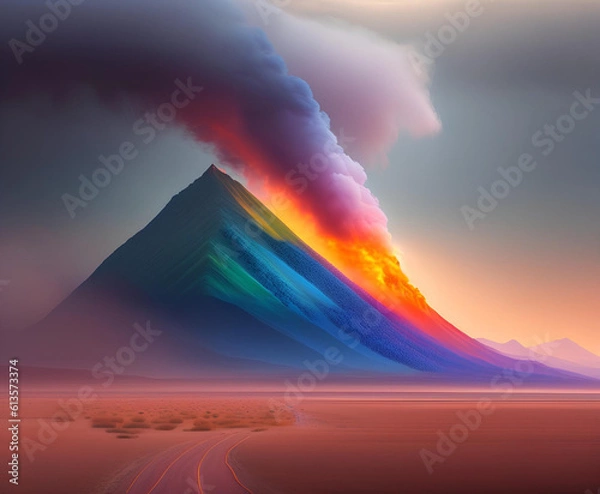 Obraz Pollution in the nature