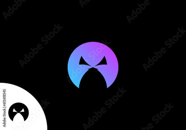 Obraz Angry Moon Logo