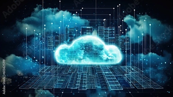 Obraz Cloud Computing and the Future of Data Storage and Processing