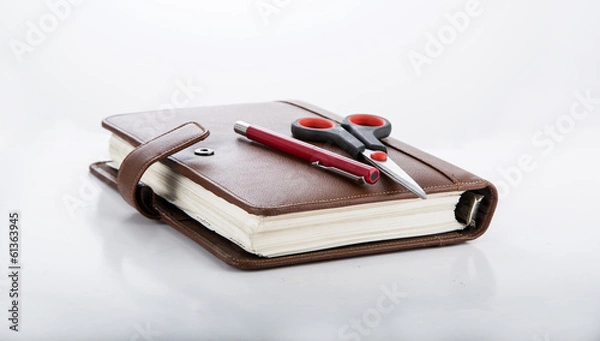 Fototapeta Pen and Diary