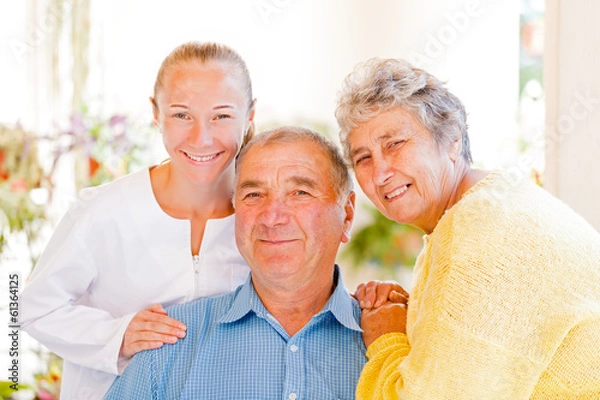 Obraz Elderly couple