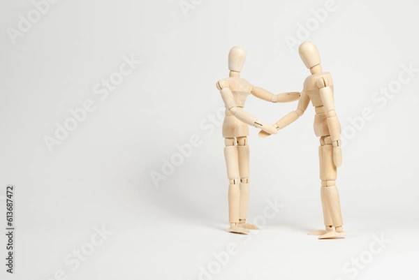 Fototapeta 接待人形３