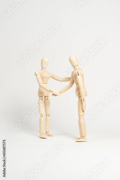 Fototapeta 接待人形２