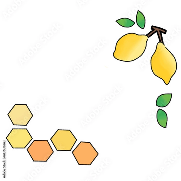 Obraz pear with leaves