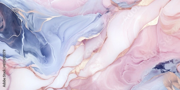 Obraz Pink and blue marble texture abstract background pattern texture