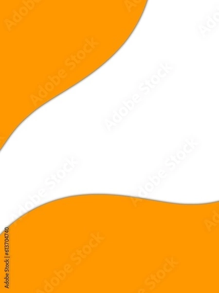 Fototapeta abstract orange background with waves
