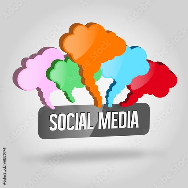 Obraz Media internet