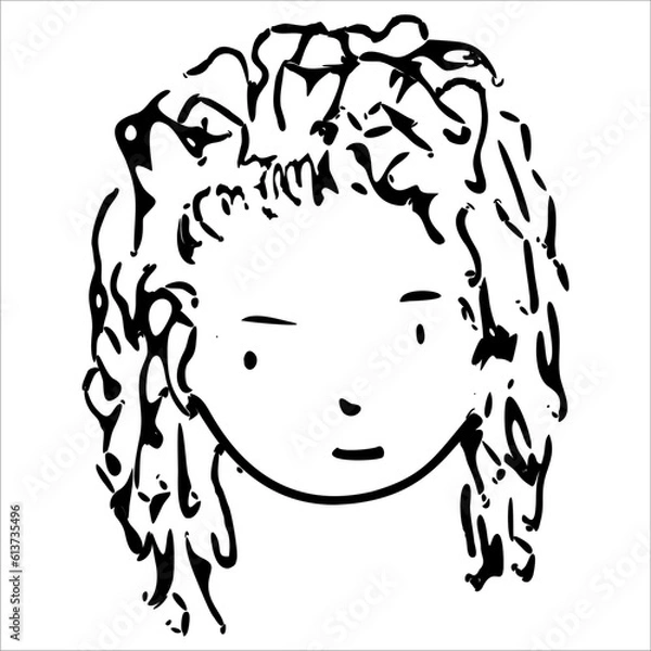 Obraz Curly Girl