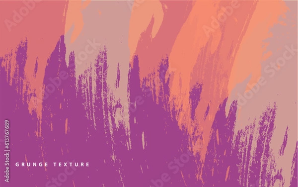 Fototapeta Abstract grunge texture paintbrush background vector