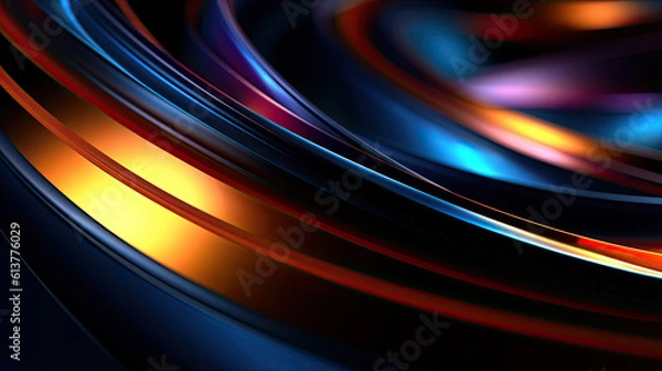 Obraz Gradient Background. Liquid Gradient. Colorful Background