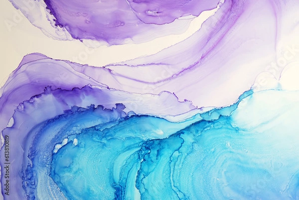 Obraz Alcohol ink abstract texture