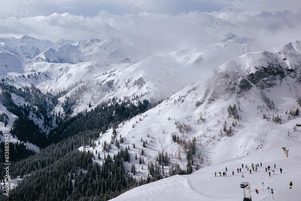 Obraz Snowcovered Mountains