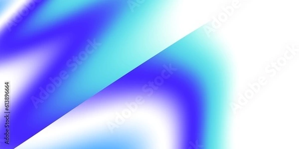 Obraz Abstract pattern. Horizontal background for any design. Blue waves on white background