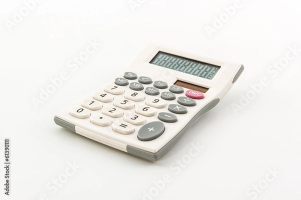 Fototapeta Digital calculator