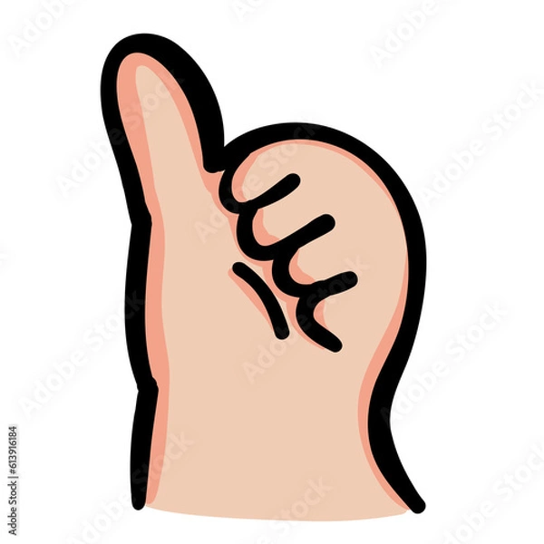 Obraz hand with thumb up
