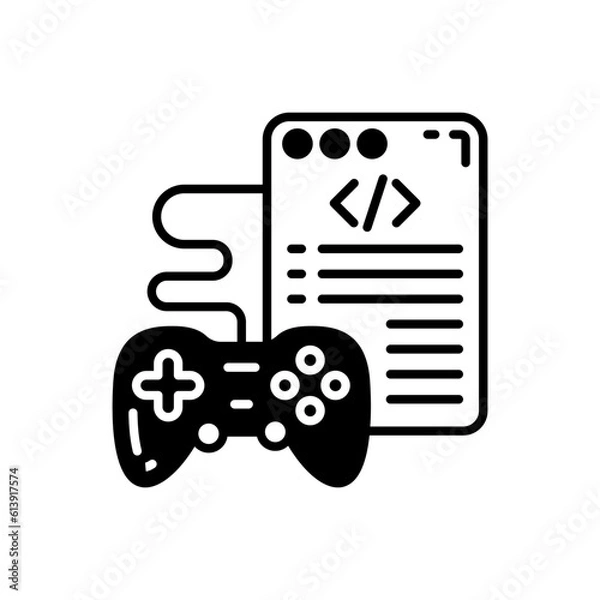 Obraz Esports software icon in vector. Illustration