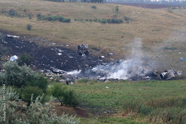 Fototapeta Awaria samolotu