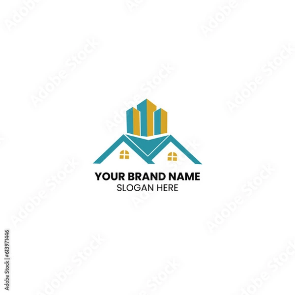 Obraz Real Estate Vector Logo Design