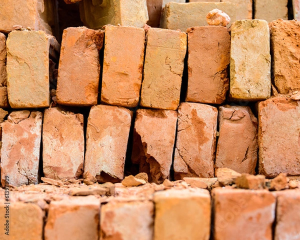 Fototapeta Stack of bricks