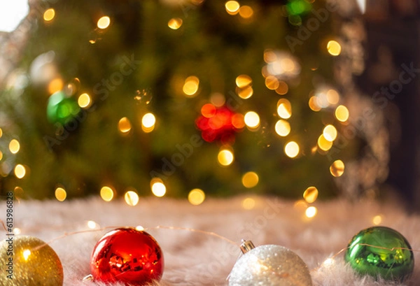 Obraz christmas tree decorations