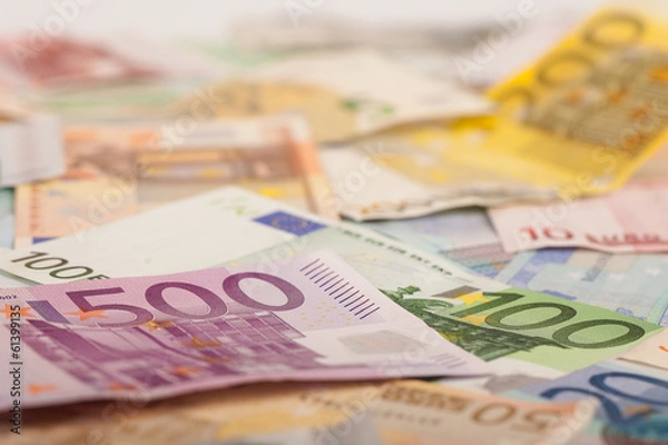 Obraz Euro Banknotes