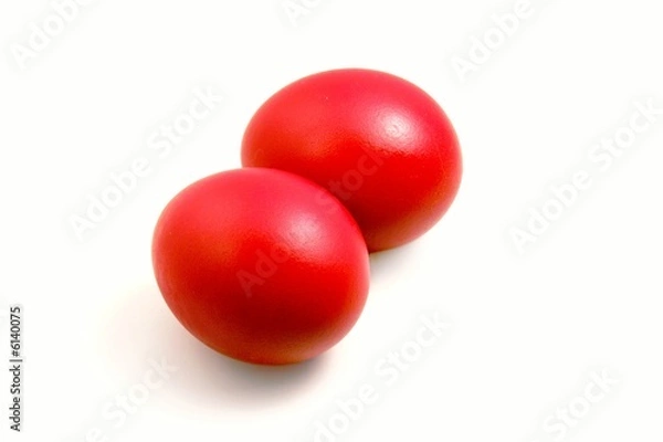Obraz Easter red  eggs