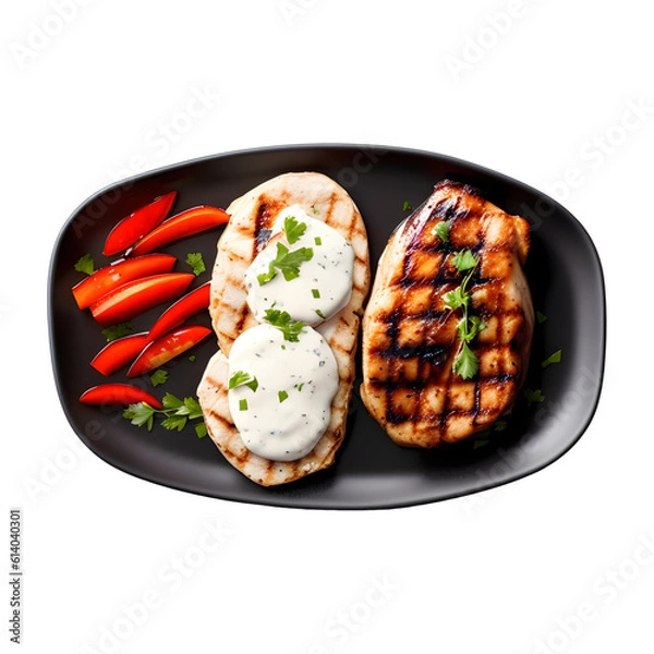 Obraz sushi rolls on a plate