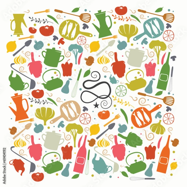 Obraz Cookbook cover