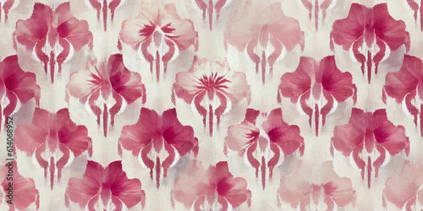 Fototapeta seamless pattern with flowers