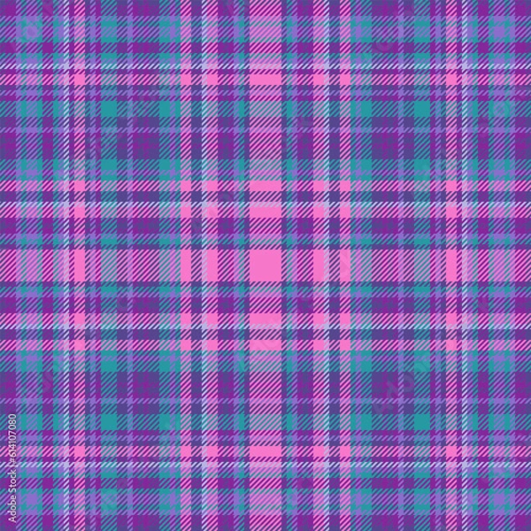 Fototapeta Pattern textile tartan of background vector check with a seamless texture fabric plaid.