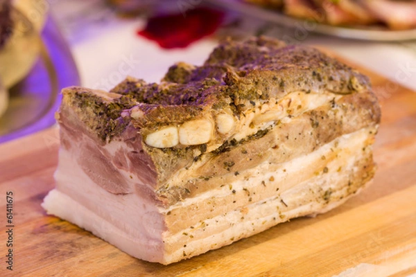 Obraz Wędzony boczek