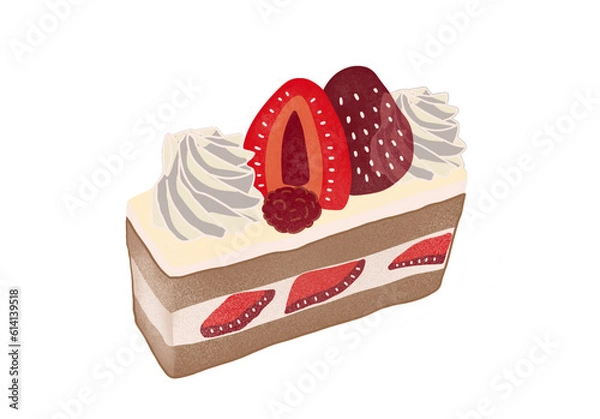 Obraz Strawberry Cheesecake