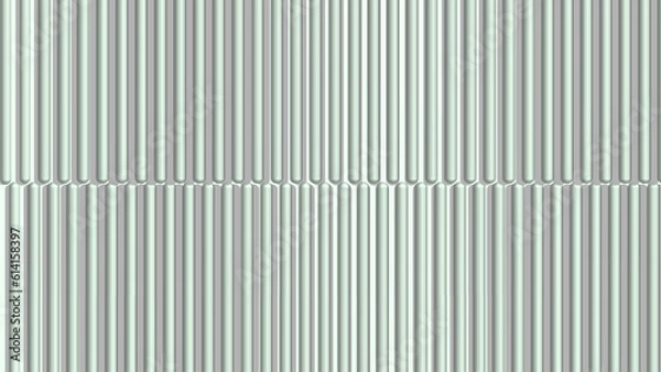 Obraz 3D grey green glimmer metallic stripe pattern. Line metallic textured wall.