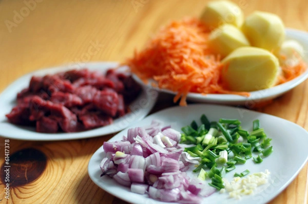 Obraz Ingredients for roast