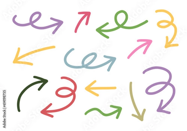 Obraz set of arrows