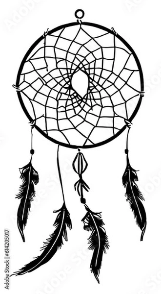 Fototapeta Dream catcher Tattoo