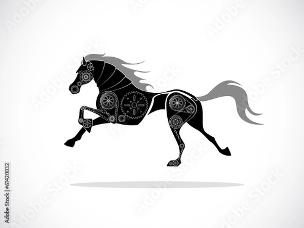 Obraz horse machine
