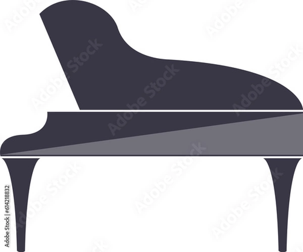 Obraz simple grand piano
