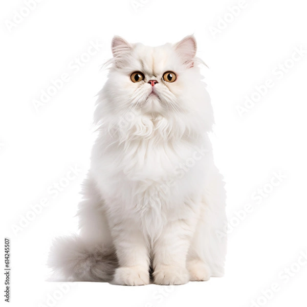 Fototapeta Persian Cat on transparent background	
