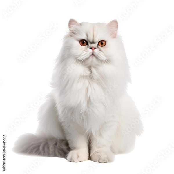 Fototapeta Persian Cat on transparent background	
