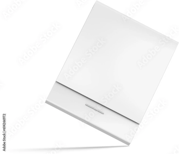 Obraz Promo Matches Book Packaging 3D Rendering